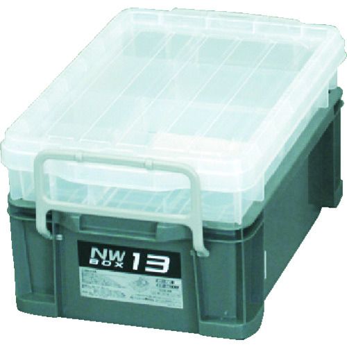 【期間限定!対象商品P2〜20倍】 JEJアステージ　NWボックス＃13　グレー　1個 (NW13GR)