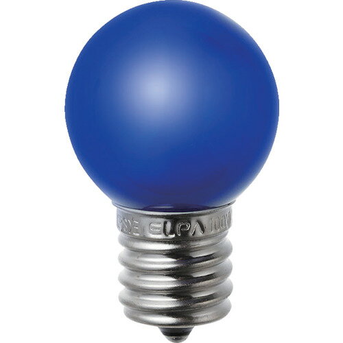 ELPA 電球（LED） LED電球G30形E17 青 1個 (LDG1BGE17G242)
