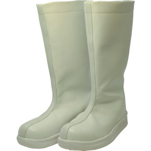 日進　耐滑樹脂先芯入りブーツ　ハイパーV＃5400（ホワイト）　30．0cm　1足 (V5400W30.0)