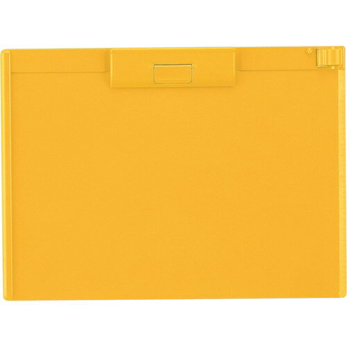 【期間限定!対象商品P2〜20倍】 LIHIT　クリップボード　黄　A4／S　1枚 (A987U5)