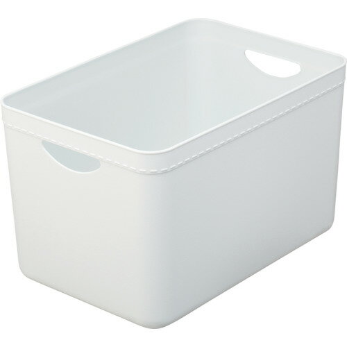 TENMA　やわらか収納ケース　レギュラー深　W（ホワイト）　1個 (110013218)