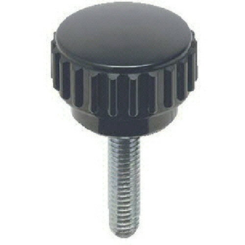 特長:●外周ローレットが操作性を向上させます。 仕様:●外径(mm)：31●ノブ高さ(mm)：18●ねじ径：M8×1.25●ねじ長さ(mm)：40 材質／仕上:●ノブ：フェノール樹脂 ブラック●オネジ：SUM22L 亜鉛メッキ 注意:●北海道・沖縄運賃1500円特長:●外周ローレットが操作性を向上させます。 仕様:●外径(mm)：31●ノブ高さ(mm)：18●ねじ径：M8×1.25●ねじ長さ(mm)：40 材質／仕上:●ノブ：フェノール樹脂 ブラック●オネジ：SUM22L 亜鉛メッキ 注意:●北海道・沖縄運賃1500円