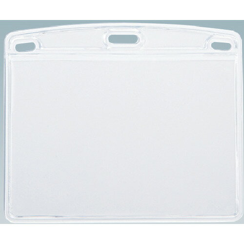 Case - 【期間限定!対象商品P2〜20倍】 OP　名札用ケース　ソフトタイプ　ヨコ特大　（10枚入）　1袋 (NX113)