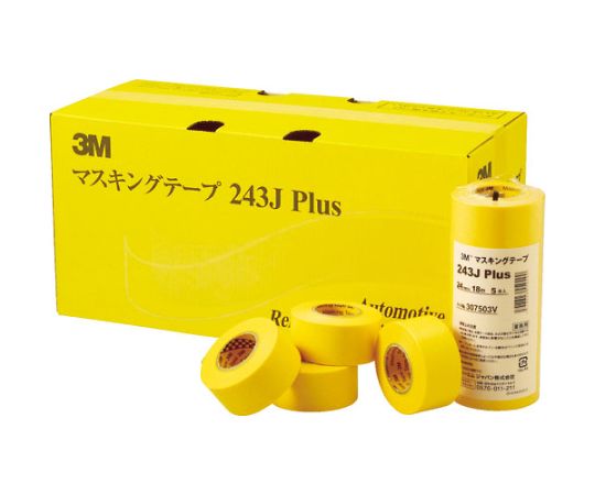 【期間限定!対象商品P2〜20倍】 マスキングテープ 243J Plus 100mmX18m 243J 100 1...