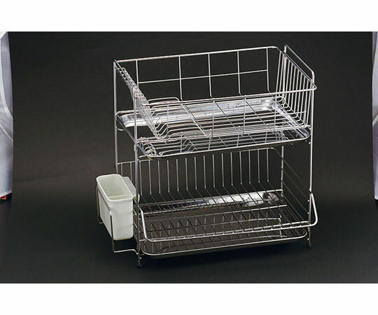 2段式水切りラック DP-1000 088083 1個