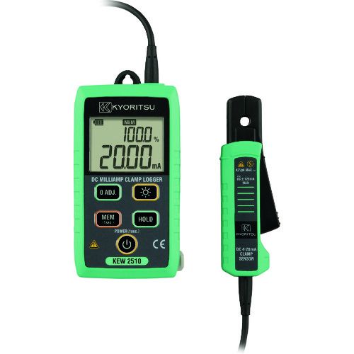 KYORITSU　2510　DCミリアンペアクランプロガー　1台 (KEW2510)