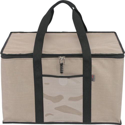 SANEI　折り畳みコンテナバッグ　50L　グレージュ　1個 (WSCB5000)