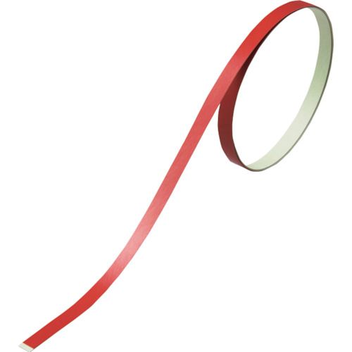 緑十字　ヘルメット用ラインテープ　赤　HLM−B（S小）　5mm幅×700mm　10本組　1組 (235408)