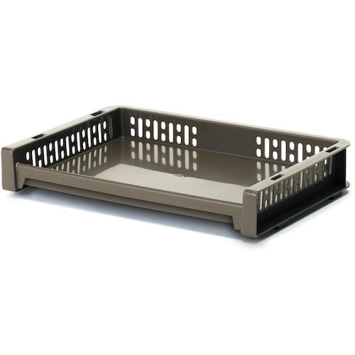 SANKO pla 428585 Eラック トレー M BR ブラウン 1個 (42858)