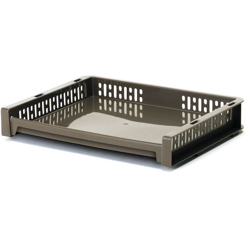 SANKO pla 428684 Eラック トレー L BR ブラウン 1個 (42868)