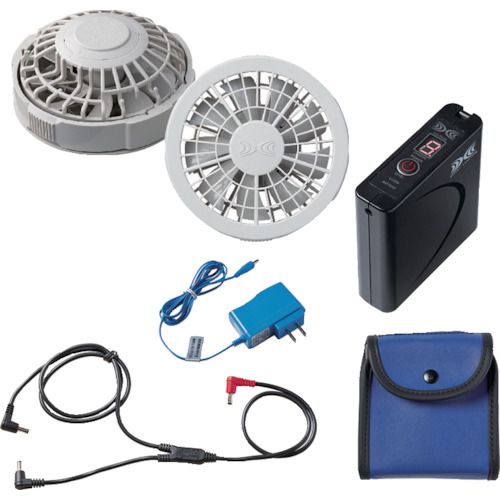 空調服　空調服［［R上］］スターターキット02グレー　1S (SKSP02G)