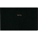 DAIGO isshoni.ノート デスク デイリー PC13インチ対応 ブラック 1冊 (R1721)