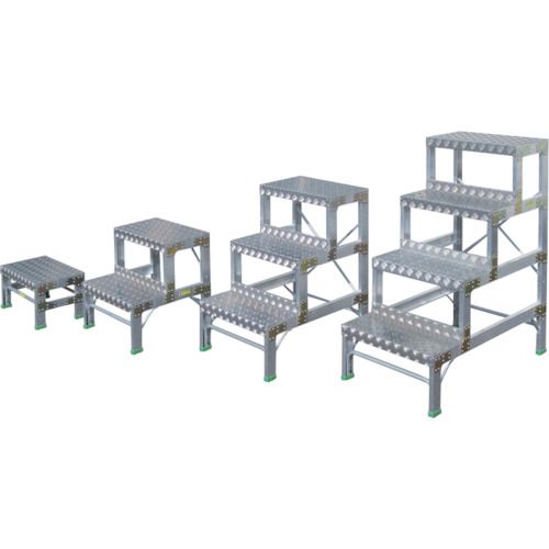 【期間限定!対象商品P2〜20倍】 NAKAO　G型作業用踏台1．2m　1台 (G123)
