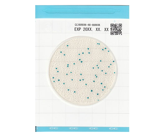 福祉用具のバリューケアの【期間限定!対象商品P2〜20倍】 EasyPlate 大腸菌群数測定用（25枚/袋×4袋入）CC 61974 1箱(25枚×4袋入)｜アングル3