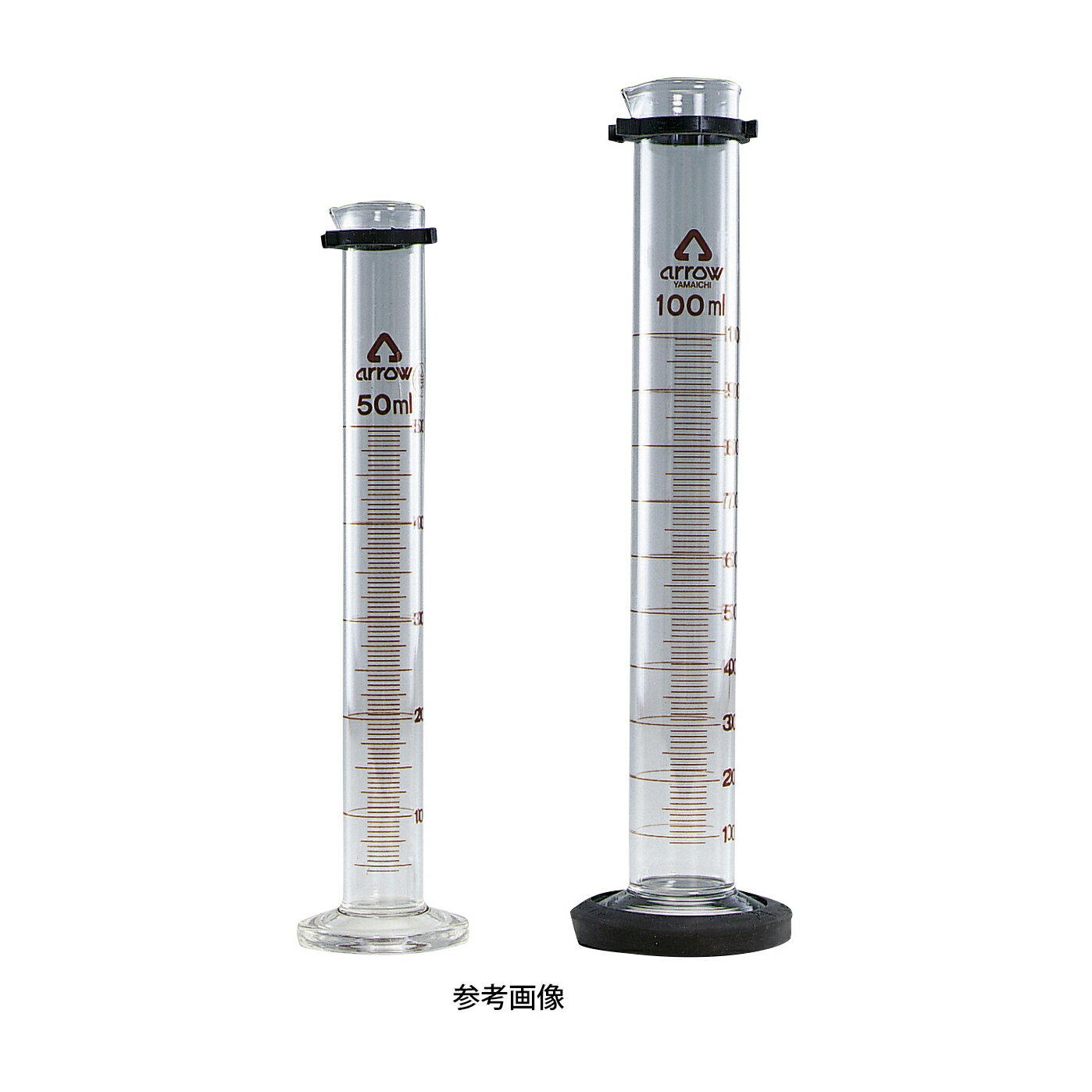 メスシリンダー（ガラス製） 200ML(4.0)