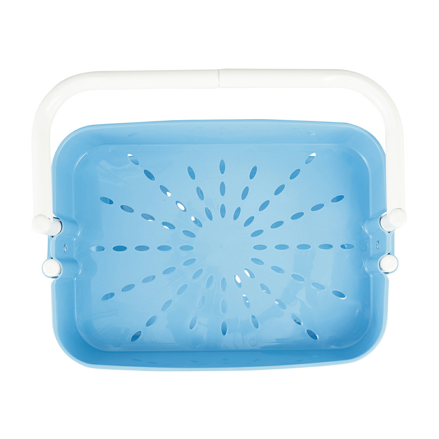 商品説明 ●コンパクトながら収納力抜群なワゴンです。 商品スペック ●カラー：ブルー ●製品サイズ：W450×D365×H930mm ●バスケット寸法：W405×D280×H90mm ●重量：4kg ●材質：本体=スチール（粉状塗装）、バス...