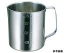 18-8計量水マス(口付) 2L SH-637M 1個