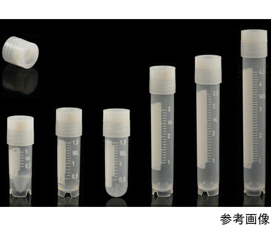液体窒素（-196℃：気相中）保存用バイアル。 Oリングの無い一体成型スクリューキャップにより、液漏れとコンタミネーションを防ぎます。 1Dバーコード付。 材質：PP（ポリプロピレン）、キャップ／TPV 仕様：自立型 容量：5.0mL アウターキャップタイプ液体窒素（-196℃：気相中）保存用バイアル。 Oリングの無い一体成型スクリューキャップにより、液漏れとコンタミネーションを防ぎます。 1Dバーコード付。 材質：PP（ポリプロピレン）、キャップ／TPV 仕様：自立型 容量：5.0mL アウターキャップタイプ