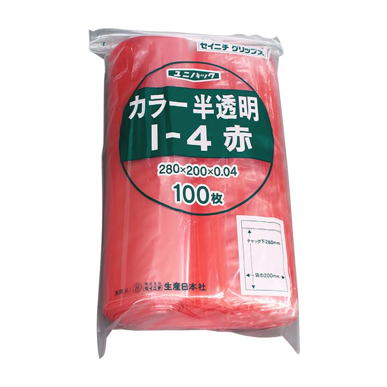 商品説明 ●用途別に色分けでき、便利です。 商品スペック ●チャック下×袋幅×厚み：280×200×0.04mm ●入数：100枚カタログコード:19-7360-0801マツヨシコード:0085552801商品説明 ●用途別に色分けでき、便利です。 商品スペック ●チャック下×袋幅×厚み：280×200×0.04mm ●入数：100枚カタログコード:19-7360-0801マツヨシコード:0085552801