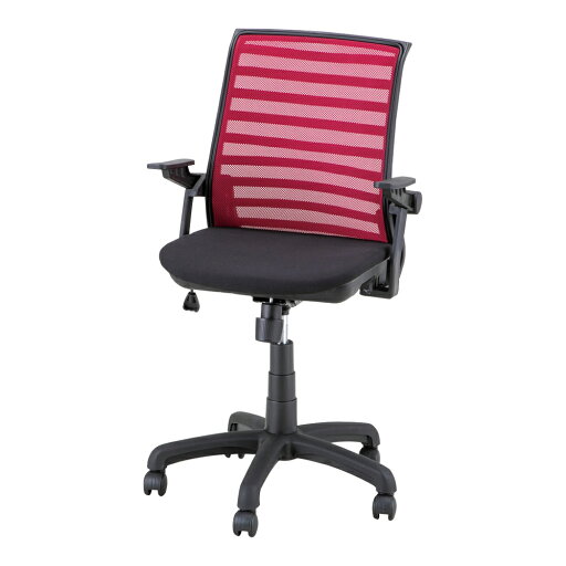 カラフルメッシュチェア ワインレッド 1個 カラフルメッシュチェア ワインレッド 1個