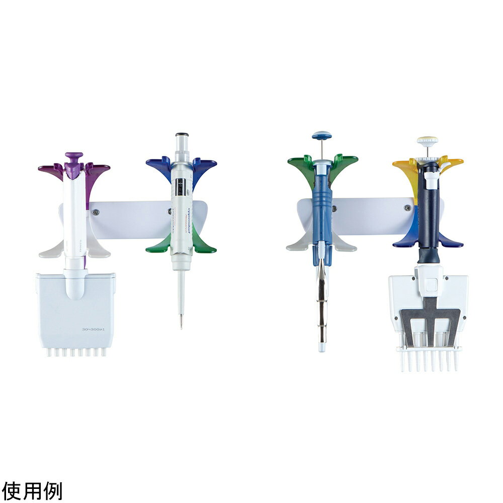 【期間限定!対象商品P2〜20倍】 壁掛ピペットラック　120575 1セット
