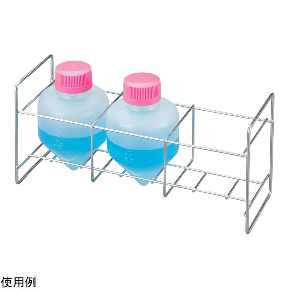 【期間限定!対象商品P2〜20倍】 500mL遠沈管用ラック　SS95-3 1個