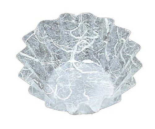 ファイン・カップ(500枚入)丸型 5号深 雲龍(白)　5755100 1組(500枚入)