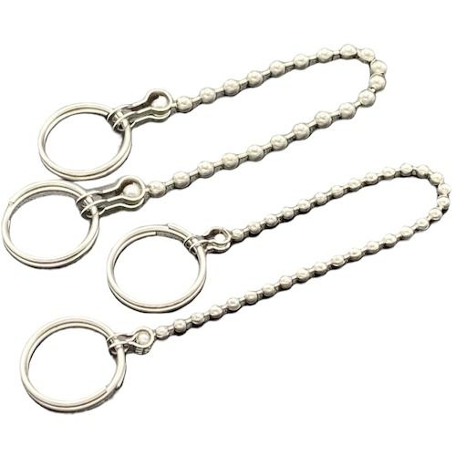特長:●ステンレス製のため、防錆性・耐候性に優れています。 用途:●水栓用・プレートの吊り下げ・表示などに。 仕様:●全長(m)：150●玉径(mm)：3.2●使用荷重(kN)：0.05 材質／仕上:●本体:SUS305（表面処理:研磨）●取付金具:SUS304（表面処理:研磨）●リング:SUS316（表面処理:研磨）特長:●ステンレス製のため、防錆性・耐候性に優れています。 用途:●水栓用・プレートの吊り下げ・表示などに。 仕様:●全長(m)：150●玉径(mm)：3.2●使用荷重(kN)：0.05 材質／仕上:●本体:SUS305（表面処理:研磨）●取付金具:SUS304（表面処理:研磨）●リング:SUS316（表面処理:研磨）