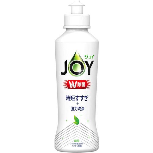 P＆G ジョイ W除菌 食器用洗剤 緑茶 本体 170ml 1個 (402307)
