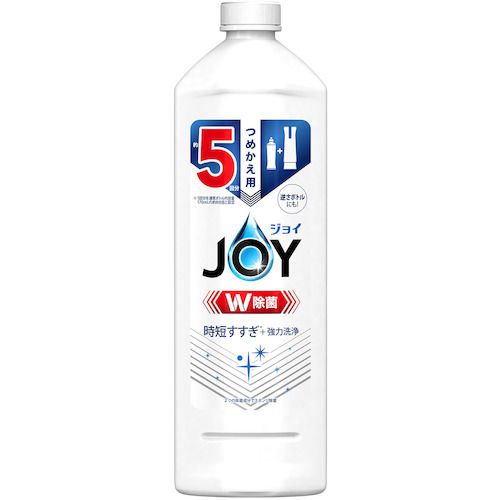 【全商品 ポイント10倍中】 P＆G　ジョイ　W除菌　食器用洗剤　さわやか微香　詰め...