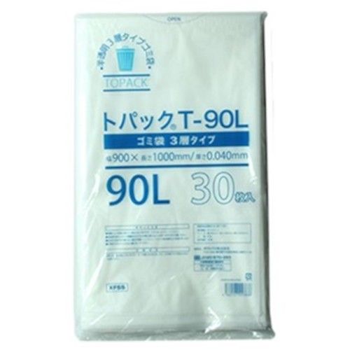 特長:●3層タイプなので引張り・つき刺し強度が強いです。●10枚一束で入っているので個分けして使えます。 仕様:●縦(mm)：1000●横(mm)：900●厚さ(mm)：0.040●容量(L)：90 材質／仕上:●HD＋LD＋HD特長:●3...