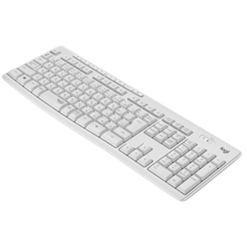 Logicool サイレント ワイヤレスキーボード K295（オフホワイト） 1個 (K295OW)