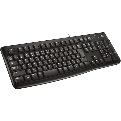 Logicool Keyboard k120 ブラック 1個 (K120)