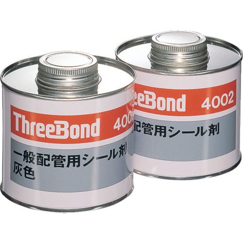 【期間限定!対象商品P2〜20倍】 THREEBOND　配管用シール剤　合成樹脂系　汎用タイプ　TB4002　500g　灰色（4002AA）　1缶 (TB4002)