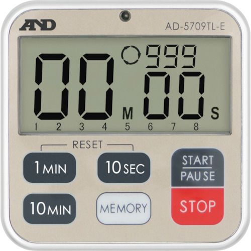  A＆D　100分形防水インターバルタイマー　AD−5709TL−E　1台 (AD5709TLE)