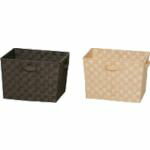 IRIS　538752　カラーバスケット深型　CBK−38D　ブラウン　1個 (CBK38DBR)