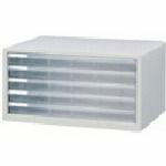 ナカバヤシ　書類ケース　アバンテV2レタ−ケ−スA3　浅5　ニューグレー　1台 (A3L55N)