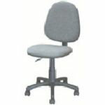 ナカバヤシ OAチェア／ハイバック／グレ- 1台 (CNE201N)