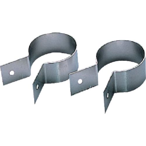 ユニット 標識取付金具 単管48．6mmФ用 2個1組 アルミ 1組 (93540)