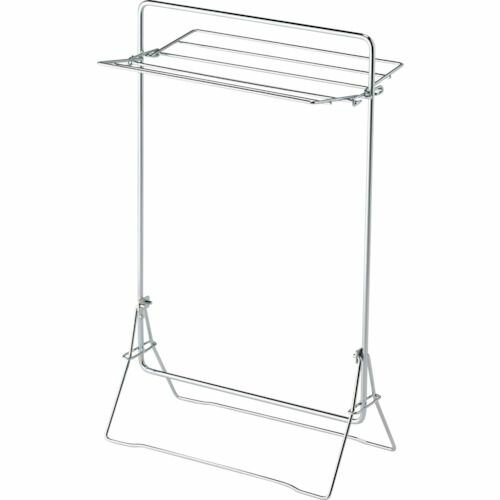 特長:●開いて立てるだけのシンプルな雑巾掛けです。 用途:●タオルや雑巾を掛ける小物干し。 仕様:●サイズ：約W414×D265×H662mm 仕様2:●タオル6枚掛け 材質／仕上:●スチール丸鋼にクロームメッキ特長:●開いて立てるだけのシンプルな雑巾掛けです。 用途:●タオルや雑巾を掛ける小物干し。 仕様:●サイズ：約W414×D265×H662mm 仕様2:●タオル6枚掛け 材質／仕上:●スチール丸鋼にクロームメッキ