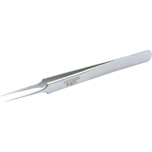 HOZAN ピンセット 全長110mm 1本 (P671)