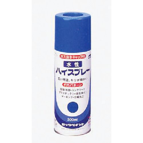 【期間限定!対象商品P2〜20倍】 ロック　水性ハイスプレー　きいろ　300ml　1本 (H62782465)