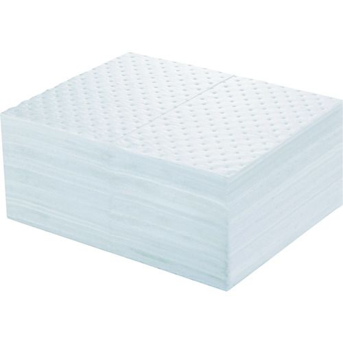 特長:●重層構造に圧着されたポリプロピレンシートが優れた吸収性と高い保有性で吸収した油を保持します。●中央にミシン目が入っているので半分にカットしての使用も可能です。●油専用の吸着マットです。 用途:●油専用の吸着マットに。●部品や工具に付...