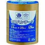 【期間限定!対象商品P2〜20倍】 JTX　388548）セロハンテ−プ　24mm×35m5巻　B640J...