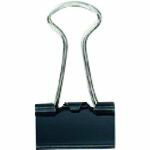 Rakuten - 【期間限定!対象商品P2〜20倍】 PLUS　35469）ダブルクリップ　CP−107−10P　極豆　黒　100個　1箱 (CP10710P)