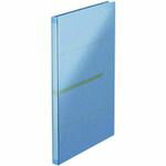 PLUS　89148）背幅伸縮フラット　セノバスEX　FL−021SL　青　1冊 (FL021SLBL)