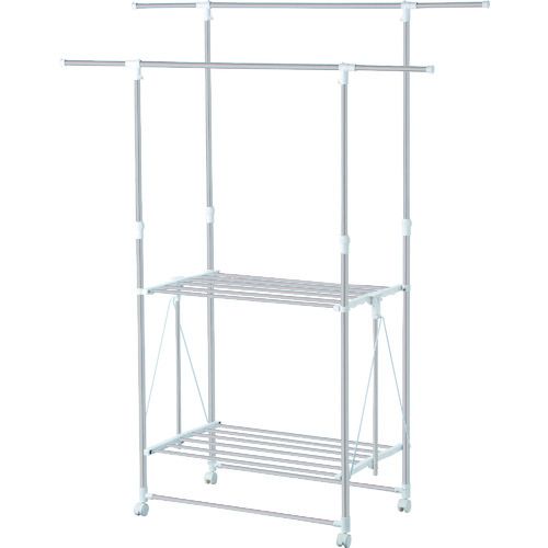 Other - 【期間限定!対象商品P2〜20倍】 TENMA　PSアルミ室内多機能物干しH型　PS−04KA　1台 (811000559)