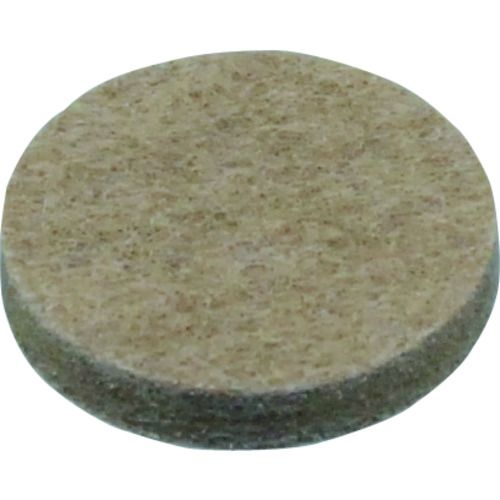 光 硬質フェルト ブラウン 25mm丸 1Pk (LPQ252)