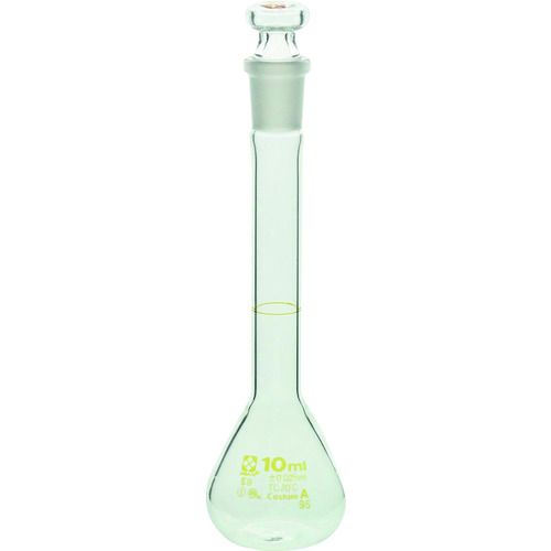 SIBATA メスフラスコ カスタムA 10mL 1本 (02605010)