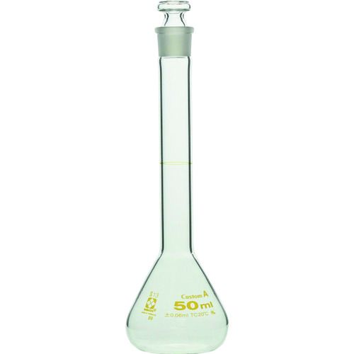 SIBATA メスフラスコ カスタムA 50mL 1本 (02605050)